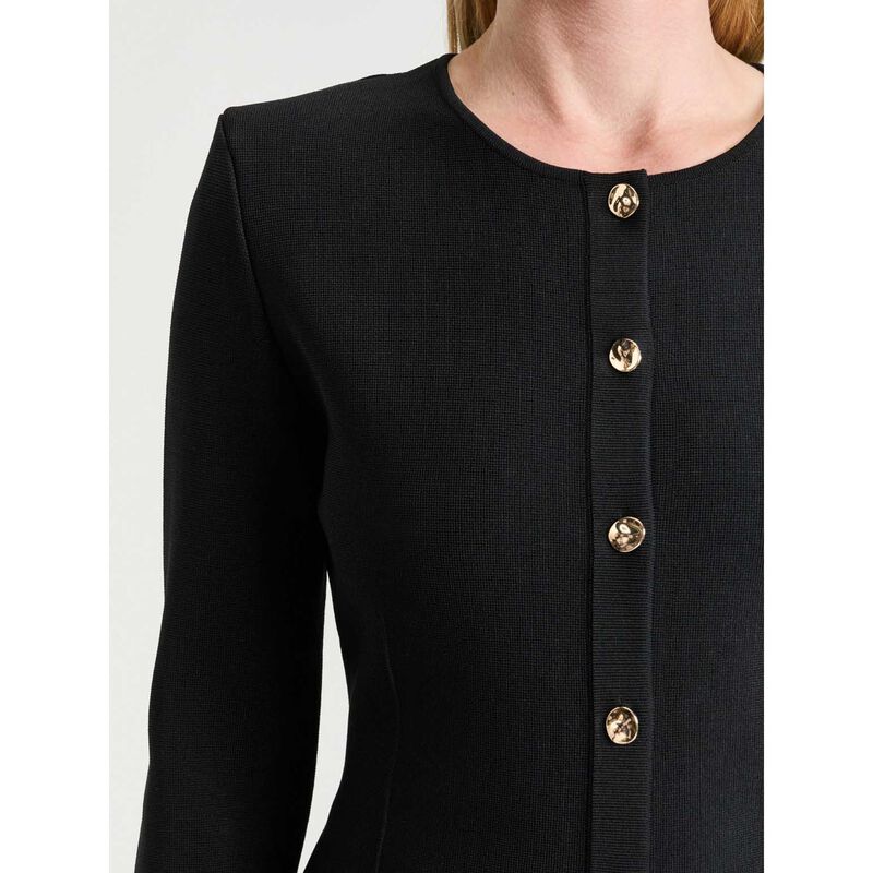 Veronika Maine Milano Round Neck Jacket image number 2